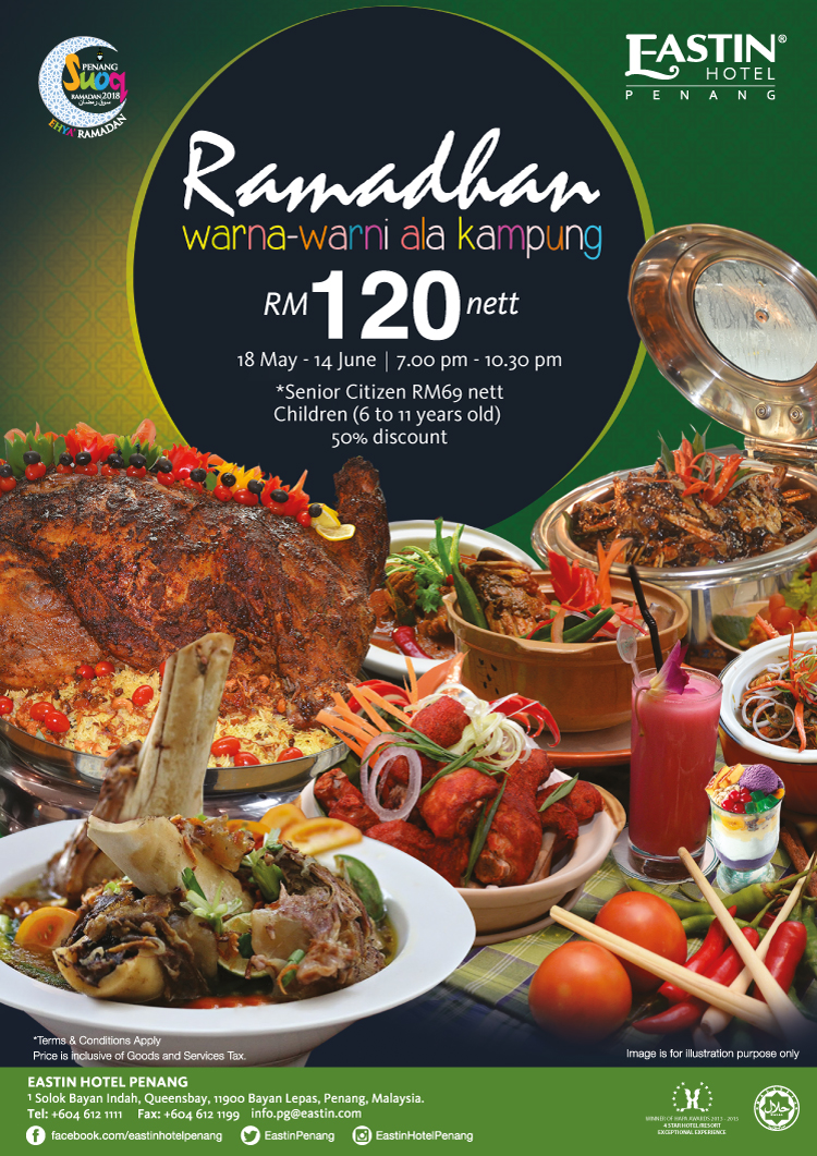 Warna Warni Ala Kampung Ramadan Buffet Dinner 2018 @ Swez Brasserie